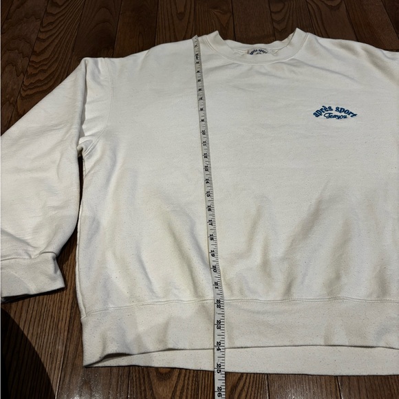 Tea You Apres Sport Cream Women's  Sweatshirt - Picture 10 of 10
